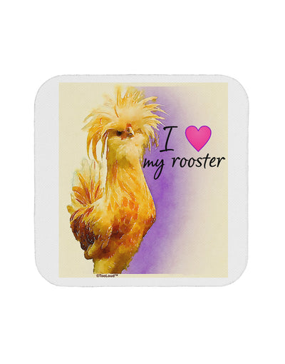 I Heart My Rooster Coaster-Coasters-TooLoud-1 Piece-Davson Sales