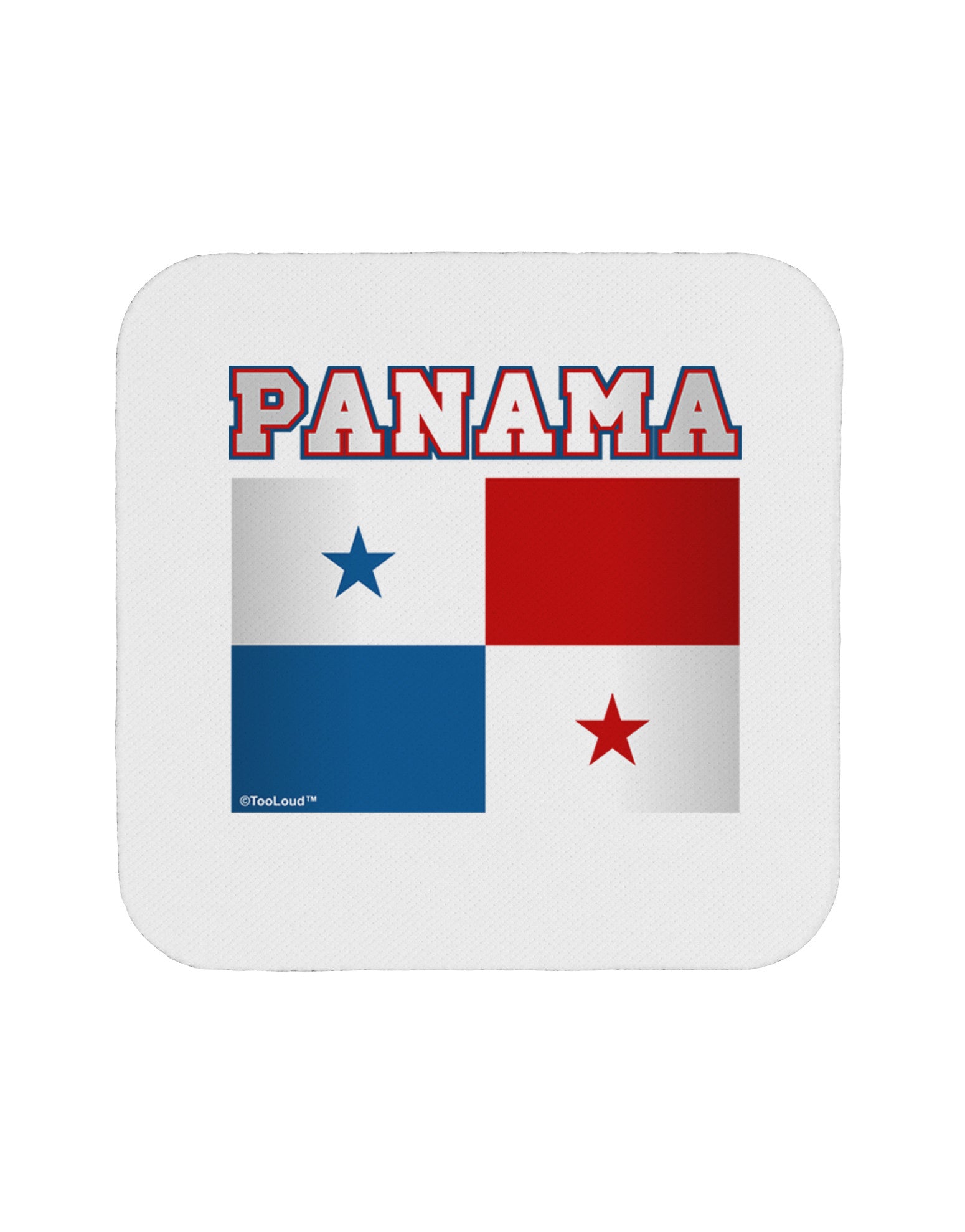 Panama Flag Coaster-Coasters-TooLoud-1-Davson Sales