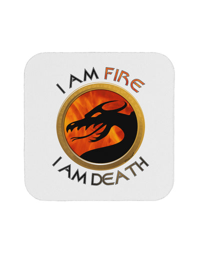 I Am Fire I Am Death Coaster by TooLoud-Coasters-TooLoud-1-Davson Sales