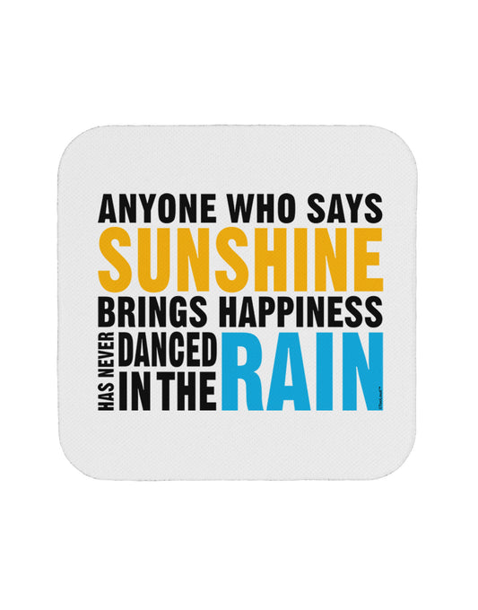Anyone Who Says Sunshine Inspirational Quote Coaster-Coasters-TooLoud-White-Davson Sales