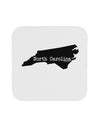 North Carolina - United States Shape Coaster by TooLoud-Coasters-TooLoud-White-Davson Sales