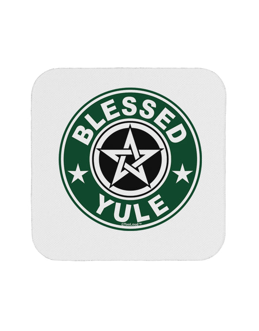 Blessed Yule Emblem Coaster by TooLoud-TooLoud-1-Davson Sales