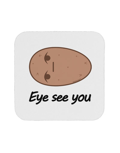 Potato - Eye See You Coaster-Coasters-TooLoud-White-Davson Sales