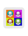 Clown Face Pop Art Coaster-Coasters-TooLoud-White-Davson Sales