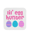 Lil' Egg Hunter - Easter - Pink Coaster by TooLoud-Coasters-TooLoud-White-Davson Sales