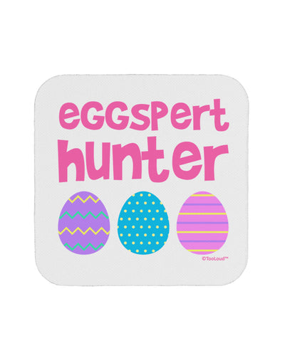 Eggspert Hunter - Easter - Pink Coaster by TooLoud-Coasters-TooLoud-White-Davson Sales