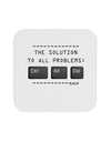 The Solution - Ctrl Alt Del Coaster-Coasters-TooLoud-1-Davson Sales