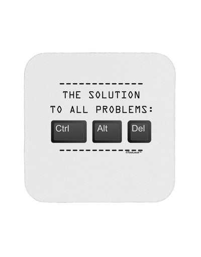 The Solution - Ctrl Alt Del Coaster-Coasters-TooLoud-1-Davson Sales