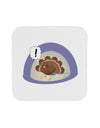 Escaping Turkey - Funny Thanksgiving Coaster-Coasters-TooLoud-White-Davson Sales