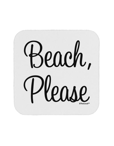 Beach Please Coaster-Coasters-TooLoud-White-Davson Sales