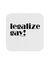 Legalize Gay Coaster-Coasters-TooLoud-White-Davson Sales