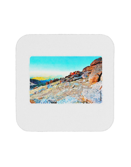 CO Rockies View Watercolor Coaster-Coasters-TooLoud-1-Davson Sales