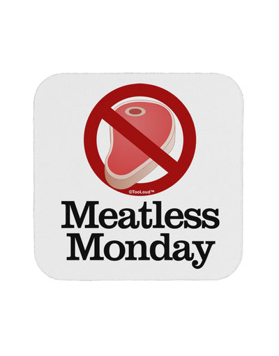 Meatless Monday Coaster by TooLoud-Coasters-TooLoud-White-Davson Sales