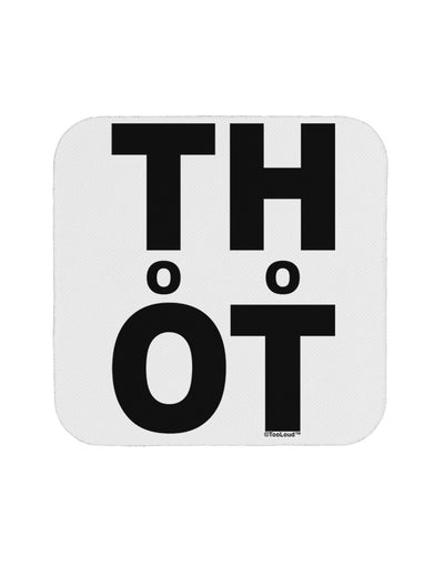 THOT Too Hot Coaster-Coasters-TooLoud-White-Davson Sales