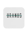 Planet Uranus Text Only Coaster by TooLoud-Coasters-TooLoud-1-Davson Sales