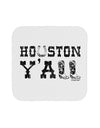 Houston Y'all - Boots - Texas Pride Coaster by TooLoud-Coasters-TooLoud-White-Davson Sales