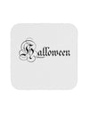 Halloween Script Text Coaster-Coasters-TooLoud-White-Davson Sales