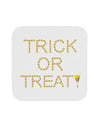 Trick or Treat Candy Corn Halloween Coaster-Coasters-TooLoud-White-Davson Sales