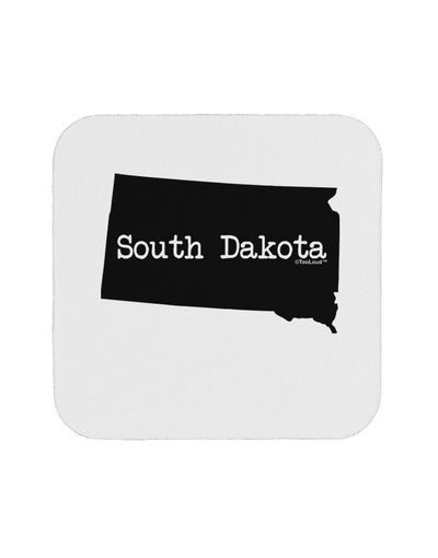 South Dakota - United States Shape Coaster by TooLoud-Coasters-TooLoud-White-Davson Sales