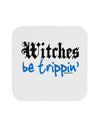 TooLoud Witches Be Trippin Blue Coaster-Coasters-TooLoud-White-Davson Sales