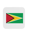 TooLoud Guyana Flag Coaster-Coasters-TooLoud-1 Piece-Davson Sales