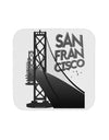 San Francisco Text Bay Bridge Coaster-Coasters-TooLoud-1-Davson Sales