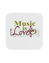 Music Is Love Coaster-Coasters-TooLoud-1-Davson Sales