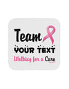 Personalized Team -Name- Breast Cancer Walk - Walking for a Cure Coaster-Coasters-TooLoud-White-Davson Sales