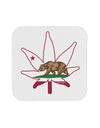 California Bear Leaf Design Coaster by TooLoud-Coasters-TooLoud-White-Davson Sales