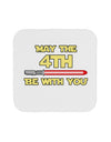 4th Be With You Beam Sword Coaster by TooLoud-Coasters-TooLoud-1-Davson Sales
