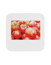 Watercolor Tomatoes Coaster-Coasters-TooLoud-White-Davson Sales