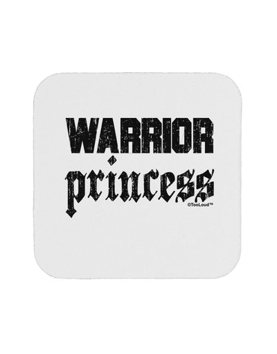 Warrior Princess Script Coaster-Coasters-TooLoud-White-Davson Sales