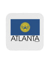 Atlanta Georgia Flag Text Coaster by TooLoud-Coasters-TooLoud-1-Davson Sales
