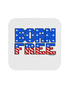 Born Free Color Coaster by TooLoud-Coasters-TooLoud-White-Davson Sales