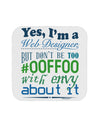 Web Designer -00FF00 With Envy Coaster-Coasters-TooLoud-1-Davson Sales