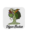 TooLoud Vegan Badass Coaster-Coasters-TooLoud-1 Piece-Davson Sales