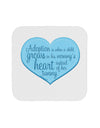 Adoption is When - Mom and Son Quote Coaster by TooLoud-Coasters-TooLoud-White-Davson Sales
