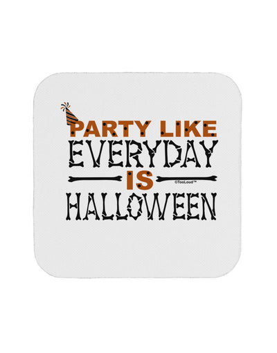 Everyday Is Halloween Coaster-Coasters-TooLoud-White-Davson Sales