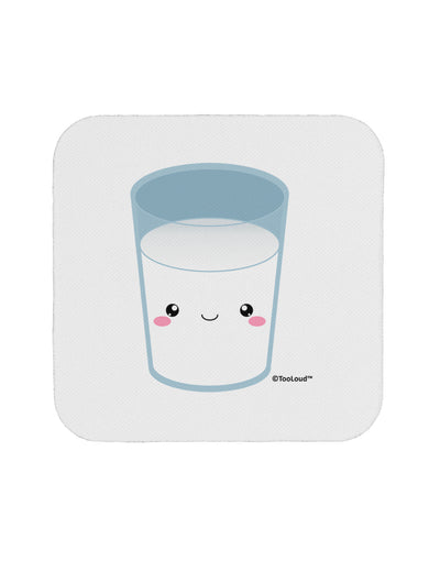 Cute Matching Milk and Cookie Design - Milk Coaster by TooLoud-Coasters-TooLoud-White-Davson Sales