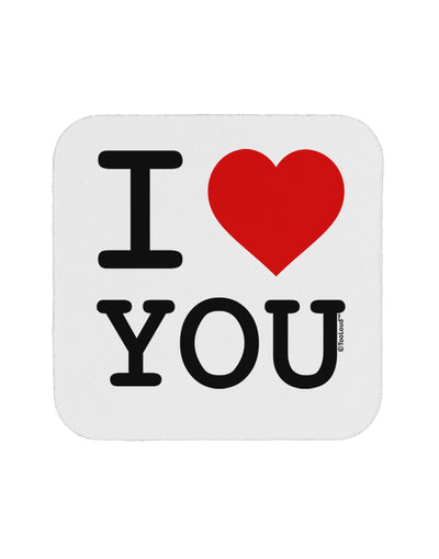 I Heart You Coaster-Coasters-TooLoud-White-Davson Sales