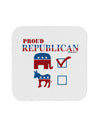 Proud Republican Checkmark Coaster-Coasters-TooLoud-1-Davson Sales