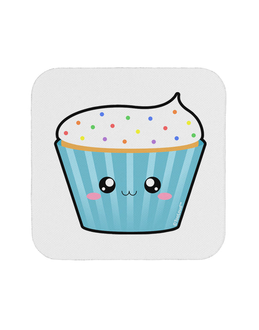 Cute Cupcake with Sprinkles Coaster by TooLoud-Coasters-TooLoud-White-Davson Sales