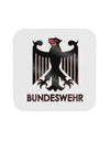 Bundeswehr Logo with Text Coaster-Coasters-TooLoud-12-Davson Sales