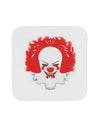 Extra Scary Clown Watercolor Coaster-Coasters-TooLoud-White-Davson Sales