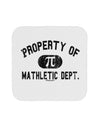 Mathletic Department Distressed Coaster by TooLoud-Coasters-TooLoud-White-Davson Sales