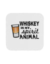 TooLoud Whiskey Is My Spirit Animal Coaster-Coasters-TooLoud-1-Davson Sales