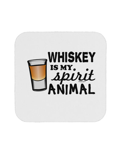 TooLoud Whiskey Is My Spirit Animal Coaster-Coasters-TooLoud-1-Davson Sales