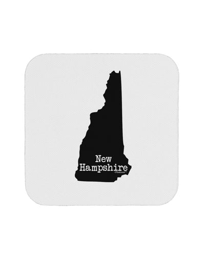 New Hampshire - United States Shape Coaster by TooLoud-Coasters-TooLoud-White-Davson Sales