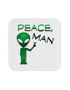 Peace Man Alien Coaster-Coasters-TooLoud-1-Davson Sales