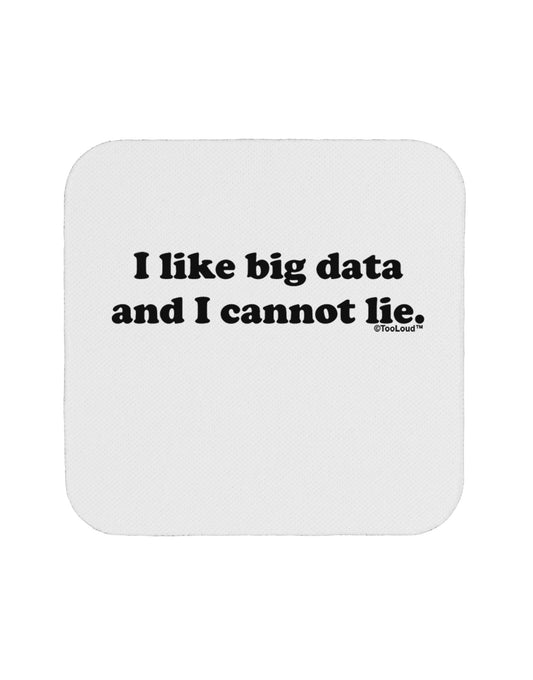 I Like Big Data Coaster by TooLoud-Coasters-TooLoud-White-Davson Sales
